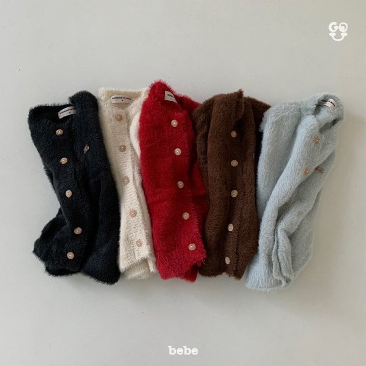 【即納】GO U モヘアベスト 90~130