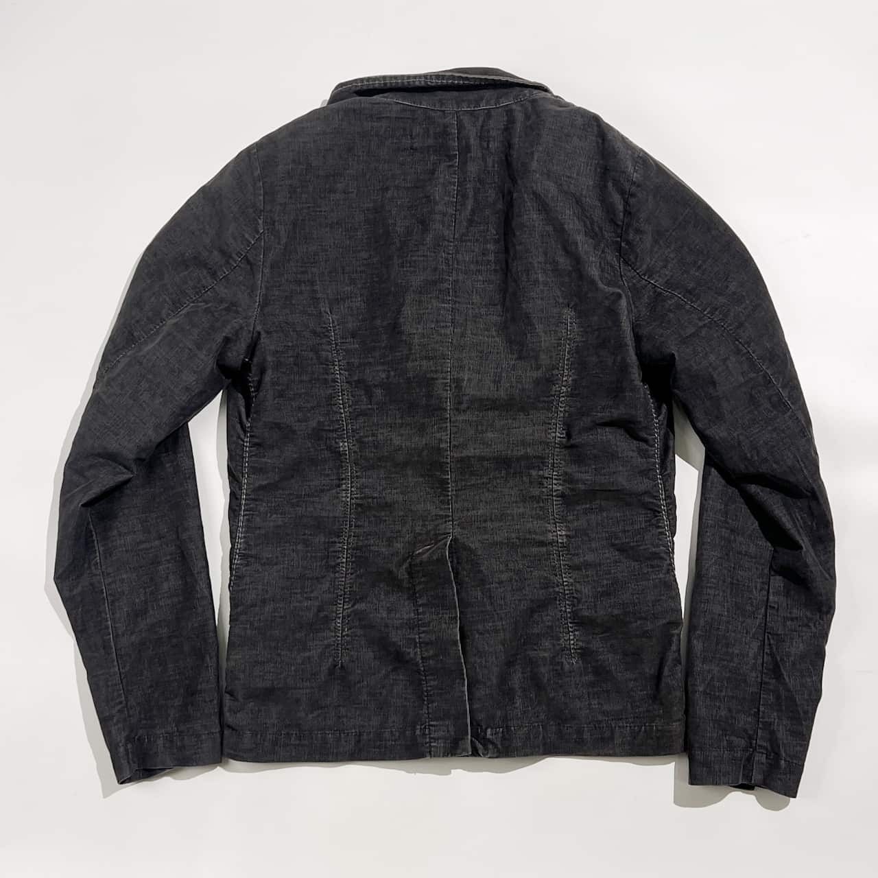 イタリア製 TR-900 TRANSIT PAR SUCH トランジットパーサッチ ピケ コーデュロイ ジャケット 2/ダークグレー系 レディース