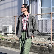 YASHIKI / Sekkei mohair Cardigan