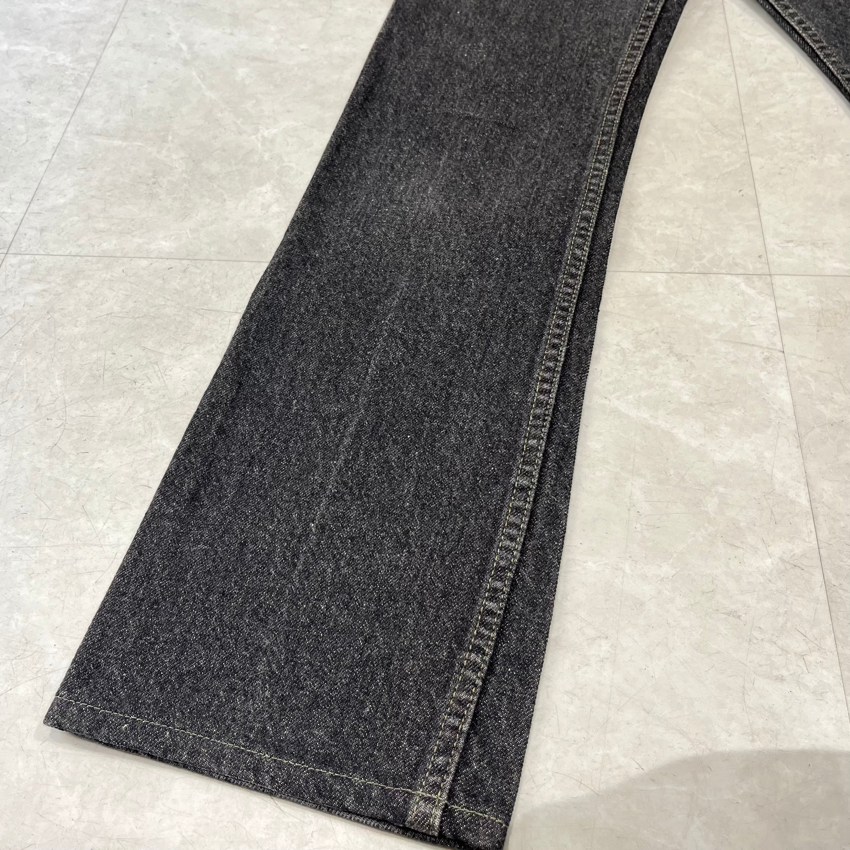 90s Levi's 517 Denim Pants Black 90年代 リーバイス 517 先染め