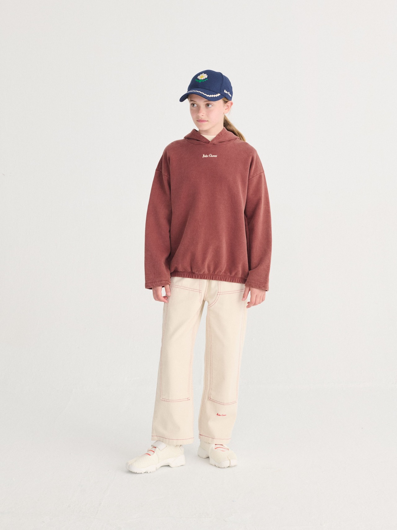 BOBO CHOSES/Pixel Daisy twill cap