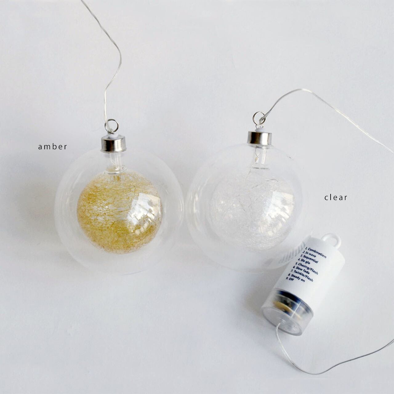 LED Light Double Glass (amber)