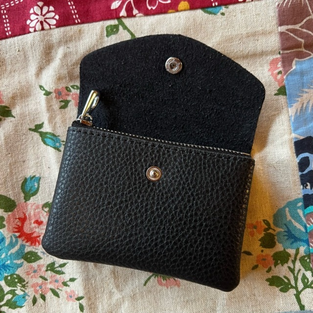 TOPANGA Accessory Genuine Leather Purse 5color　レザー　コンパクト　ミニ財布　miniwallet　Leather　leatherwallet