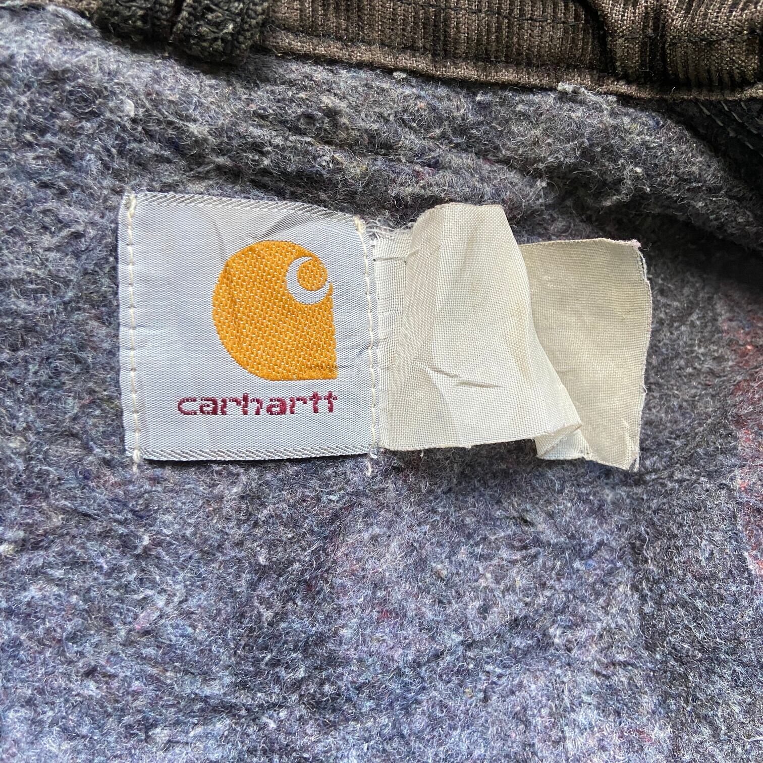 Carhartt 企業ロゴ USA製 デトロイトジャケット フェード サイズ52