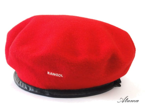 KANGOL・カンゴール/ Wool Monty （レッド）［ウール・ベレー帽