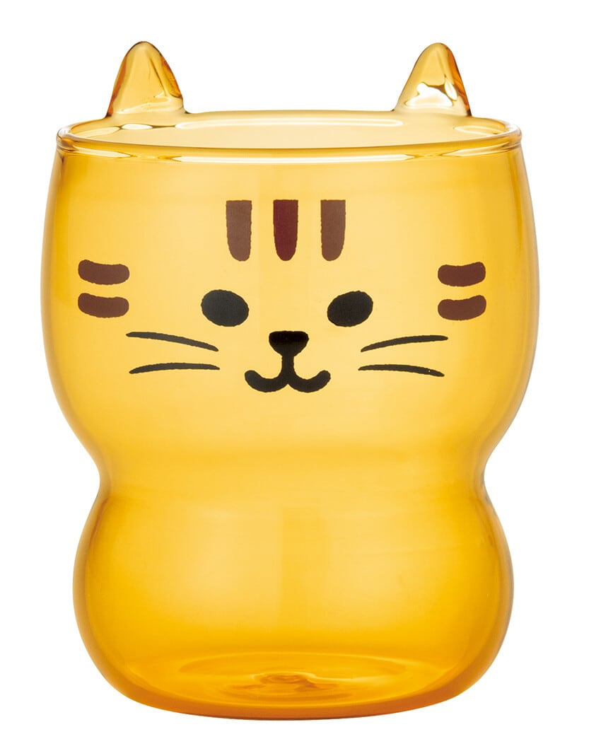 猫耳グラス ｜グラス｜猫 ねこ ネコ 猫雑貨 猫グッズ かわいい プレゼント 贈り物 おうち時間 おうちカフェ