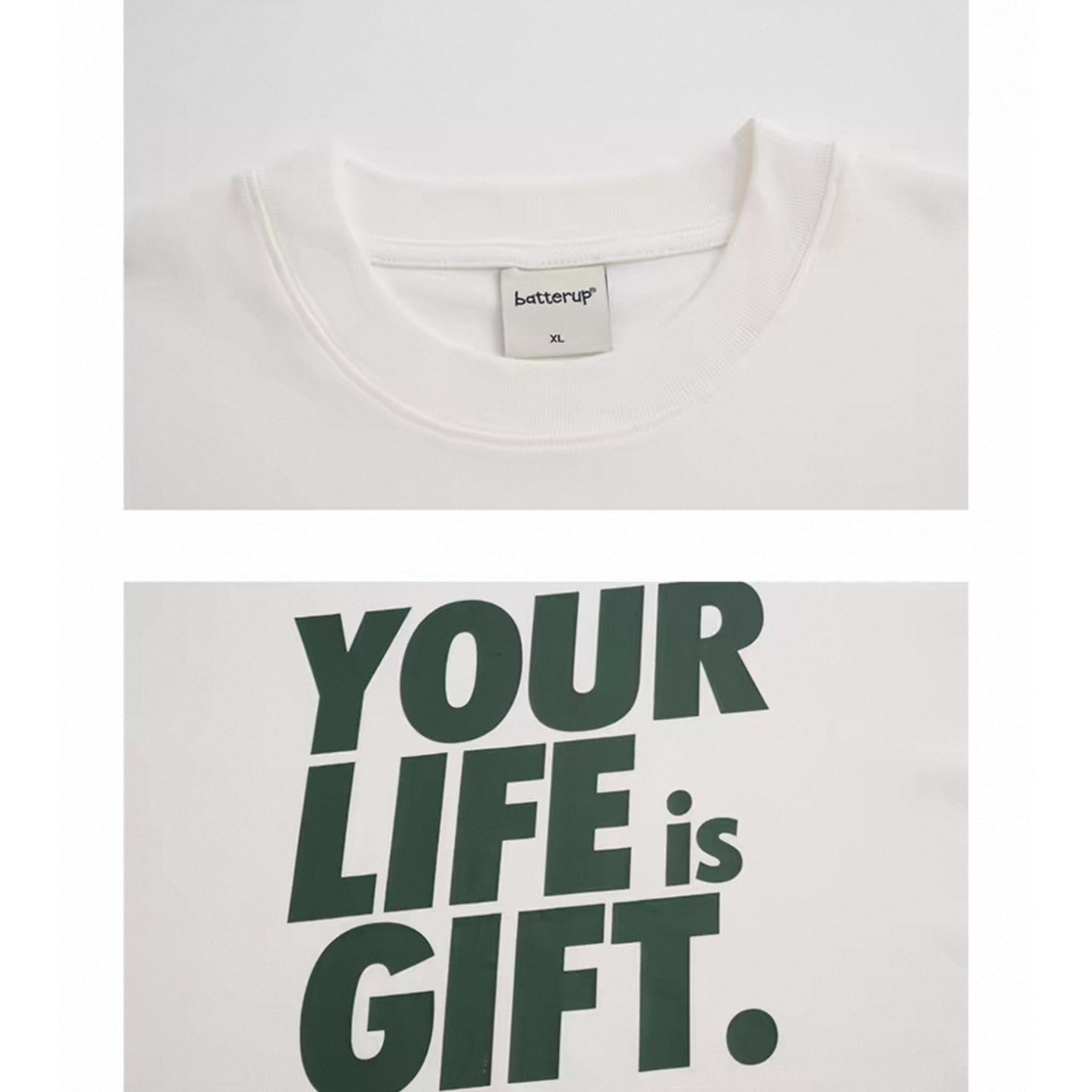 Bold slogan graphic tee 1075 - 14