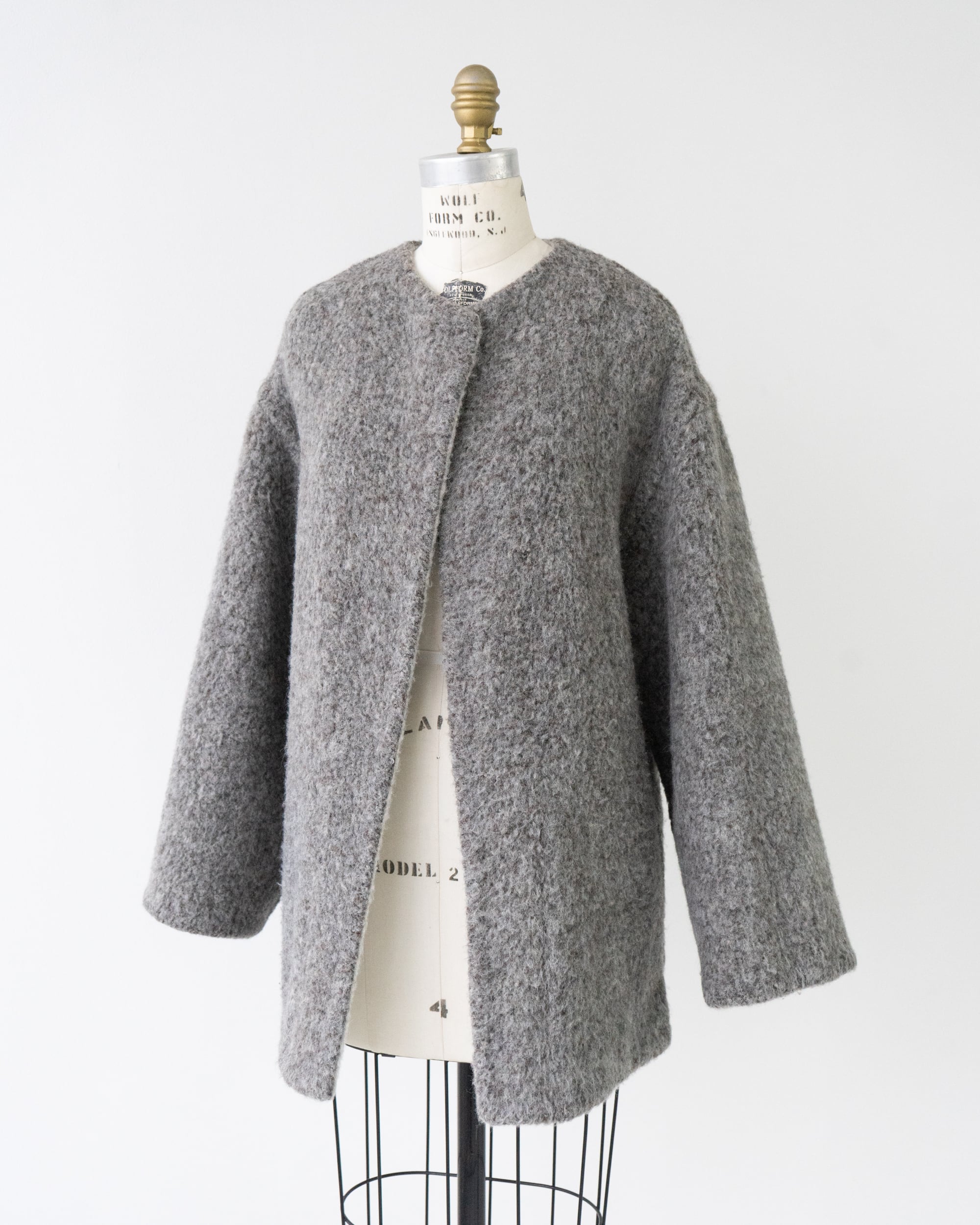 エルメス マルジェラ期 ダブルフェイス アルパカ リバーシブル ノー