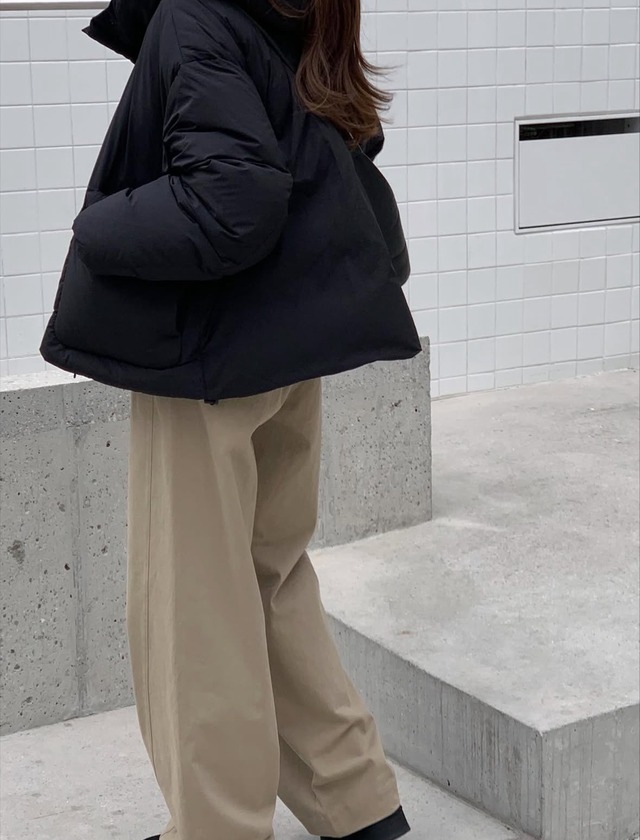 (LITER) Dover winter string pants / 2color