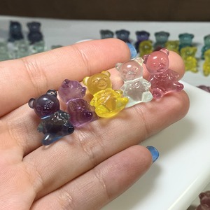 M1.可愛い大家族くまちゃん・フローライトくま