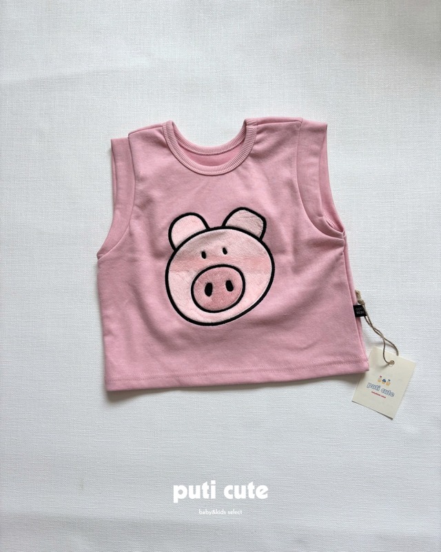 80 ꒰ 即納 ꒱  Pig vest / oottbebe ⸝⋆