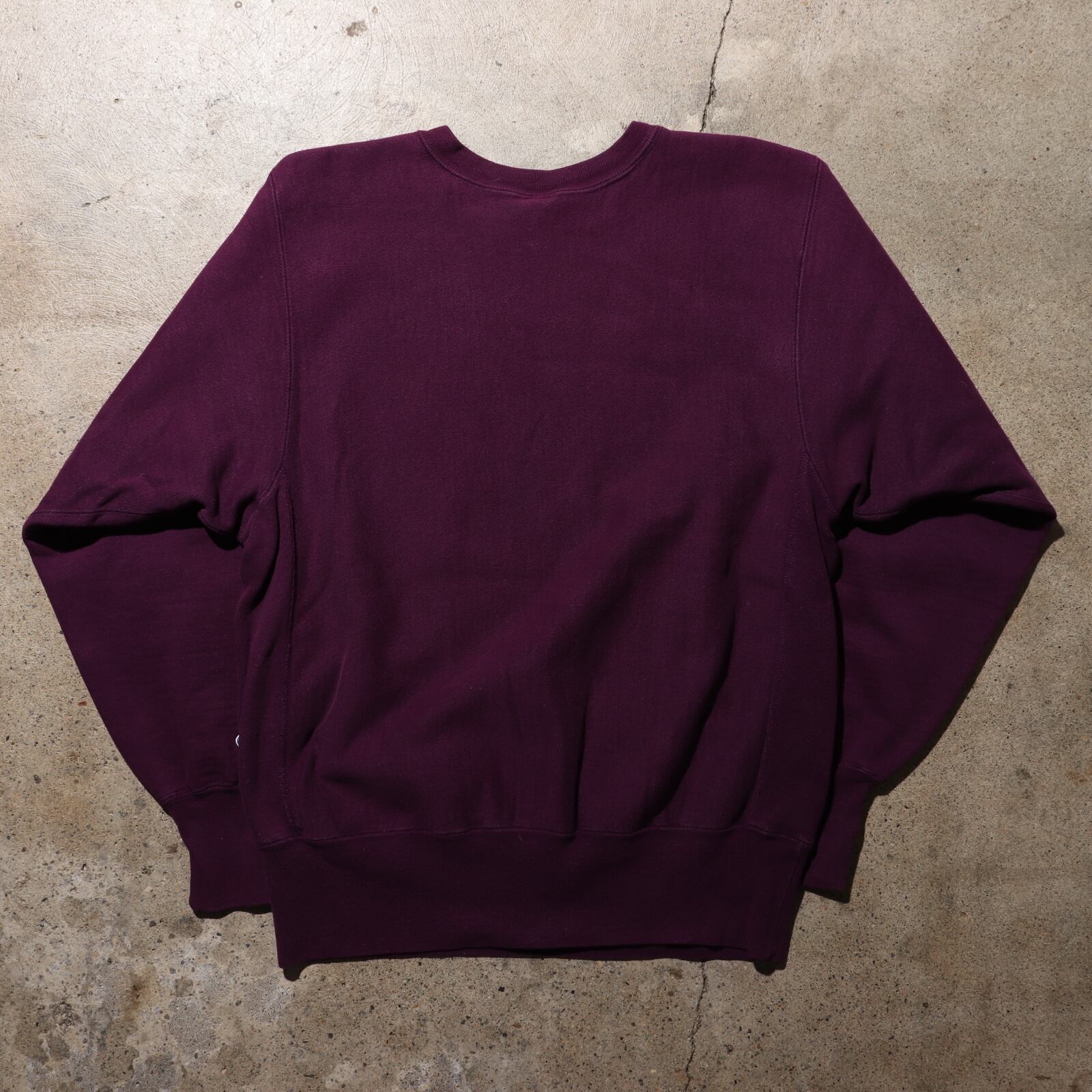 極美品 L 90s 紫 リバースウィーブ チャンピオン スウェット パープル  