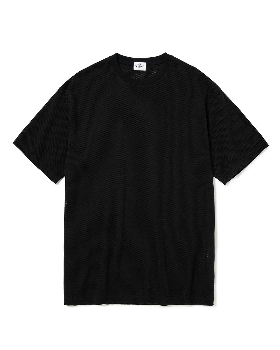 Just Right “Cotton Mesh Tee” Black