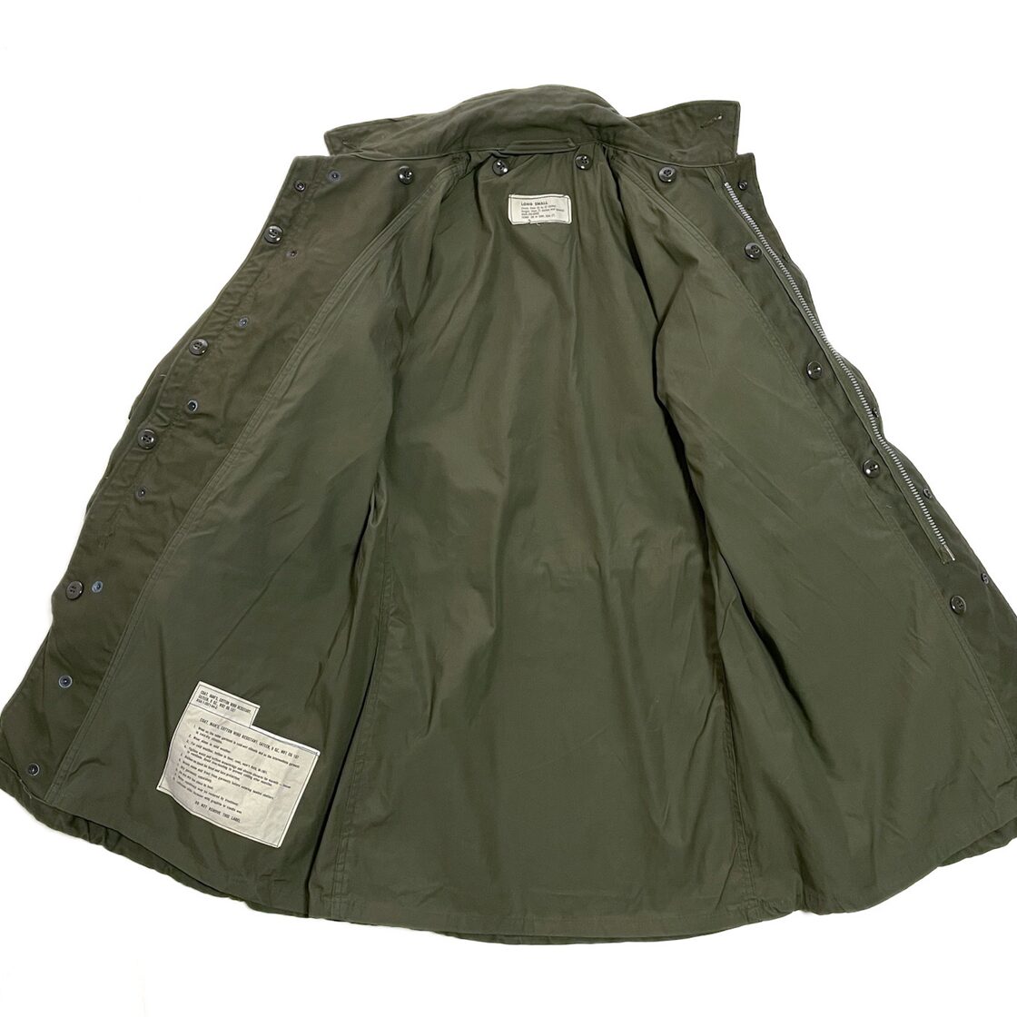 デッド 60s 米軍 M51 フィールドジャケット LONG-SMALL ミリタリー  