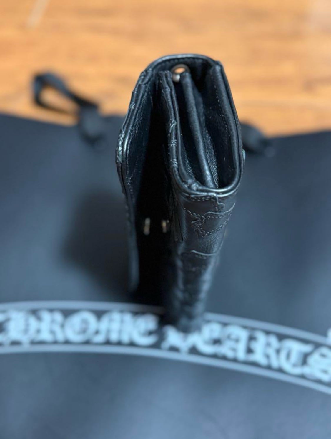 CHROME HEARTS クロムハーツ ジュディ JUDY クロスパッチ 長財布