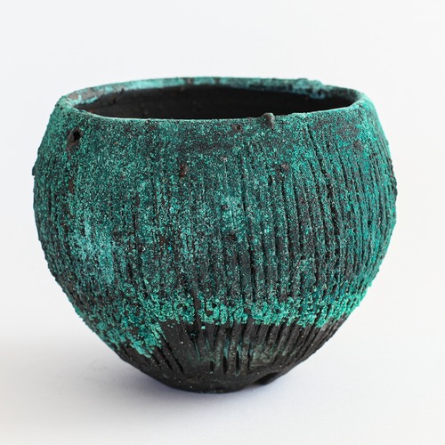 -錆びる形- Bowl Pot (小野象平) C