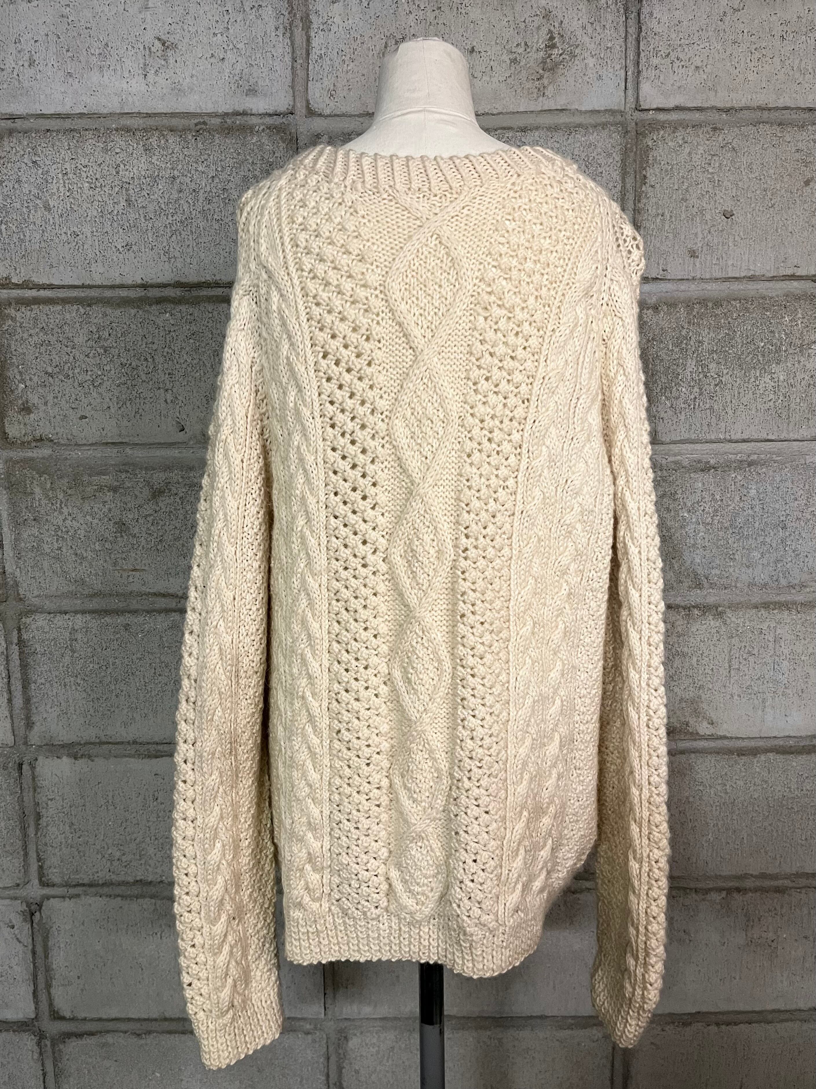 SALE!used aran knit