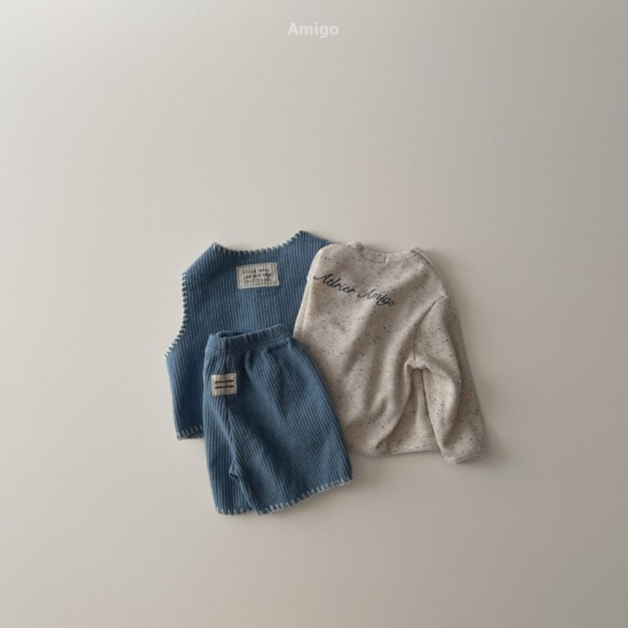 Amigo 26/SS デニムメローチョッキ