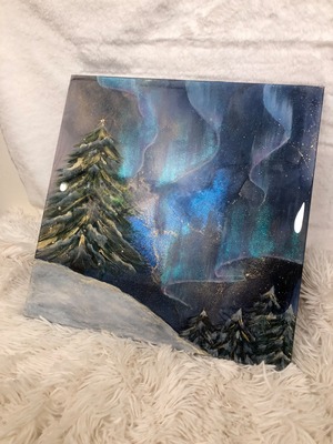 【アートパネル】オーロラナイト