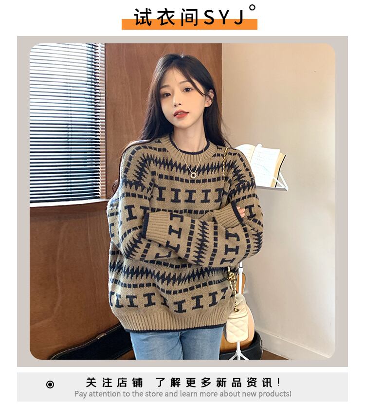 プルオーバー オータムウィンタールーズスタンダードスタイル レトロ スプリング 春物 秋物 冬物 試着室87116574829