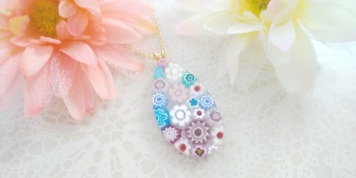 ミルフィオリペンダント