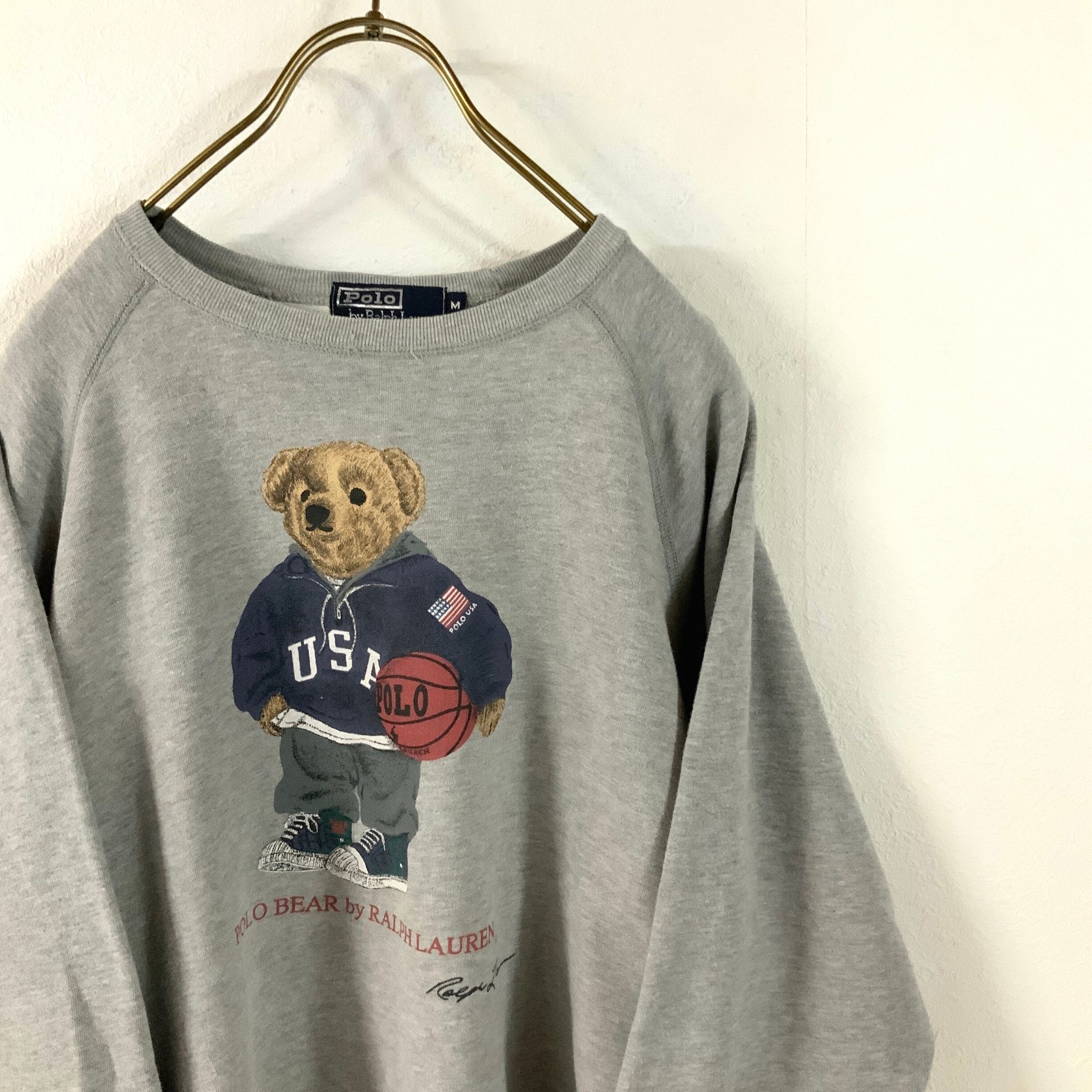 希少 90's POLO by Ralph Lauren ポロベア スウェット | 古着屋 MOU