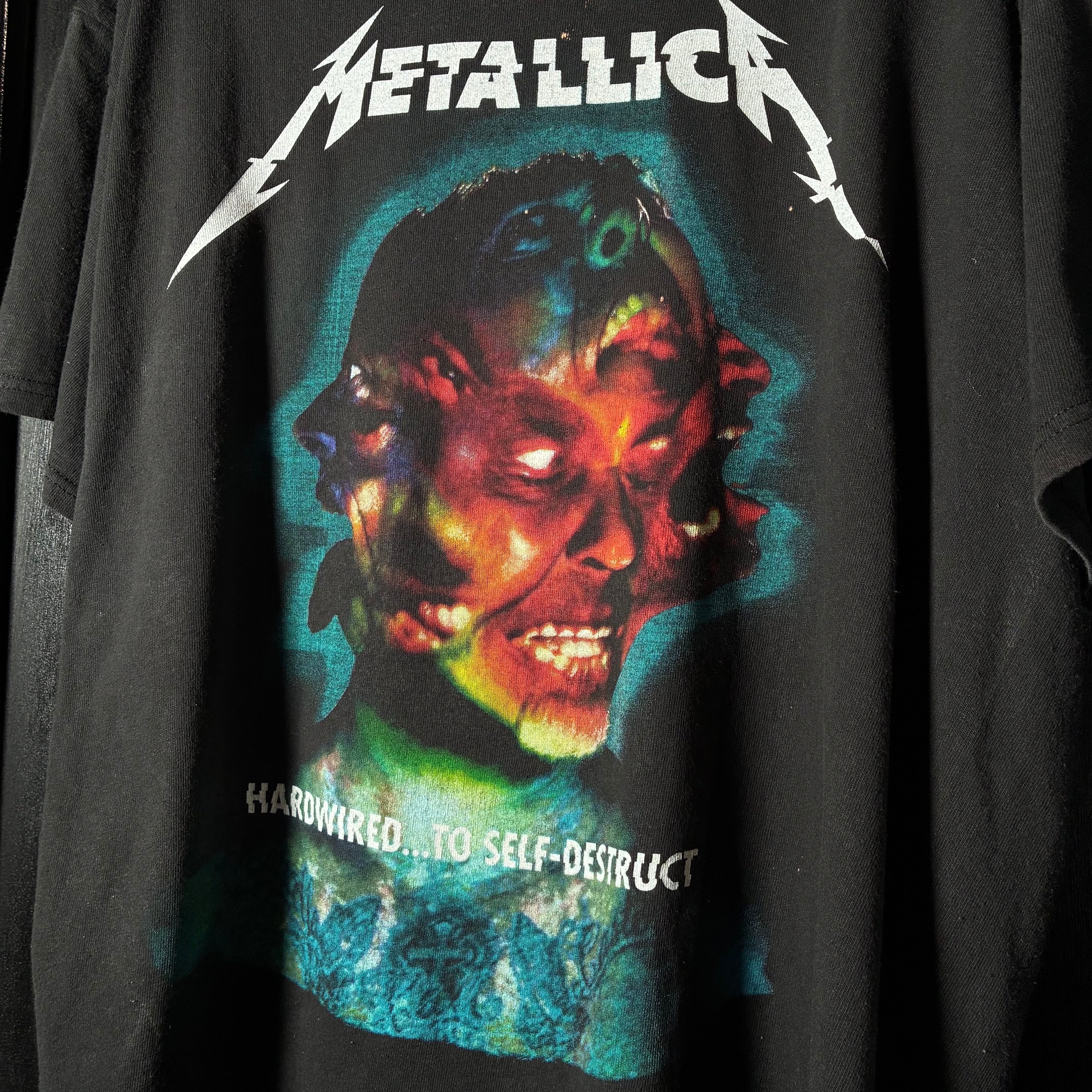 METALLICA 2017 WorldWired Tour Tシャツ バックプリント メタリカ
