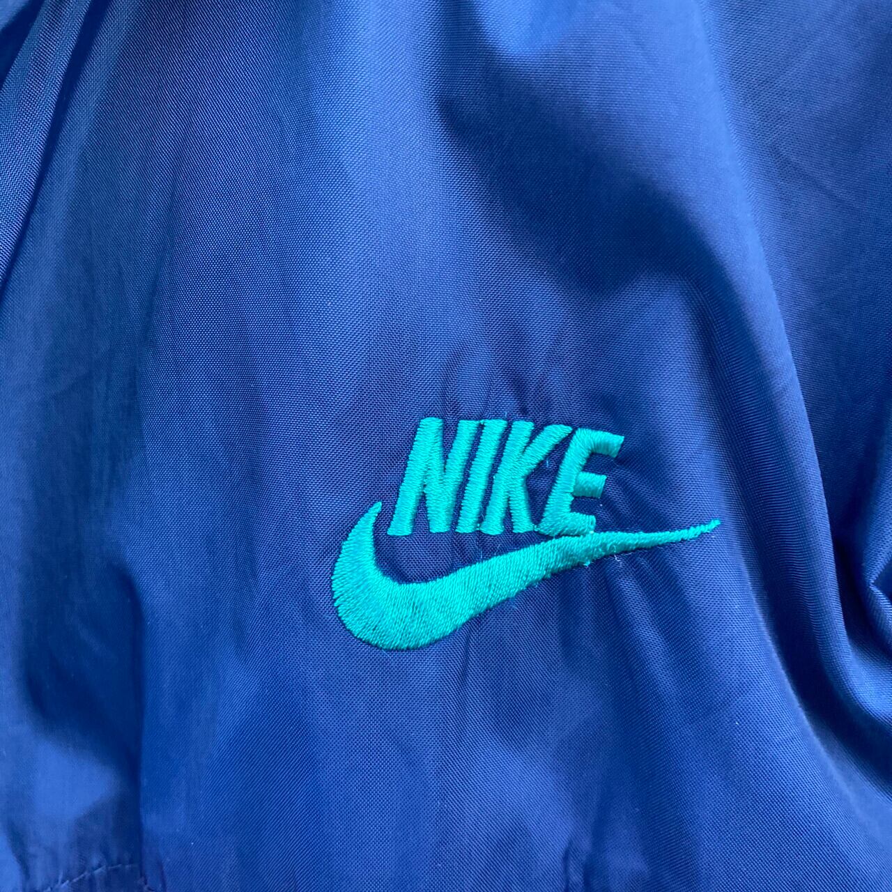 90年代 ビンテージ NIKE ナイキ スウォッシュロゴ 切り替え ナイロン