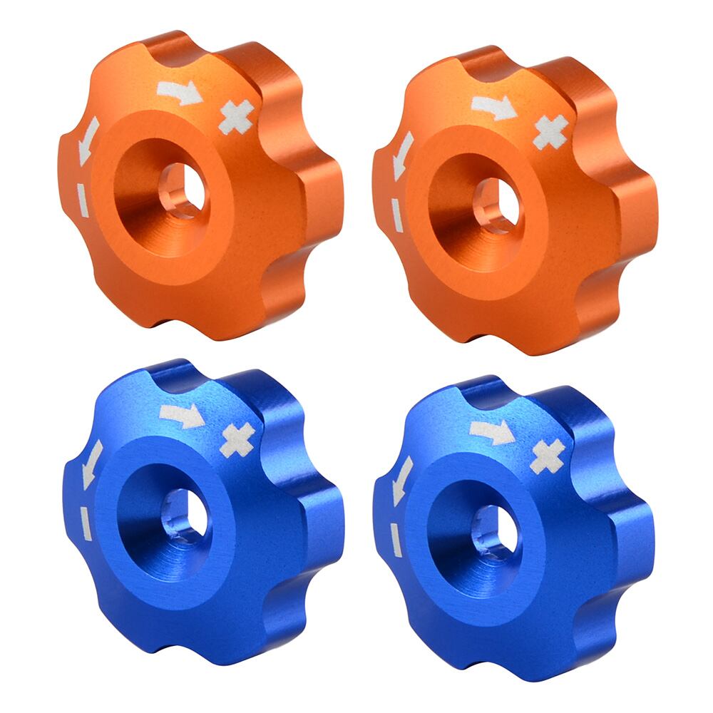 フロント 48mm WPフォーク ノブ アジャスター カスタム アクセサリー KTM 390 640 690 9901090 11901290