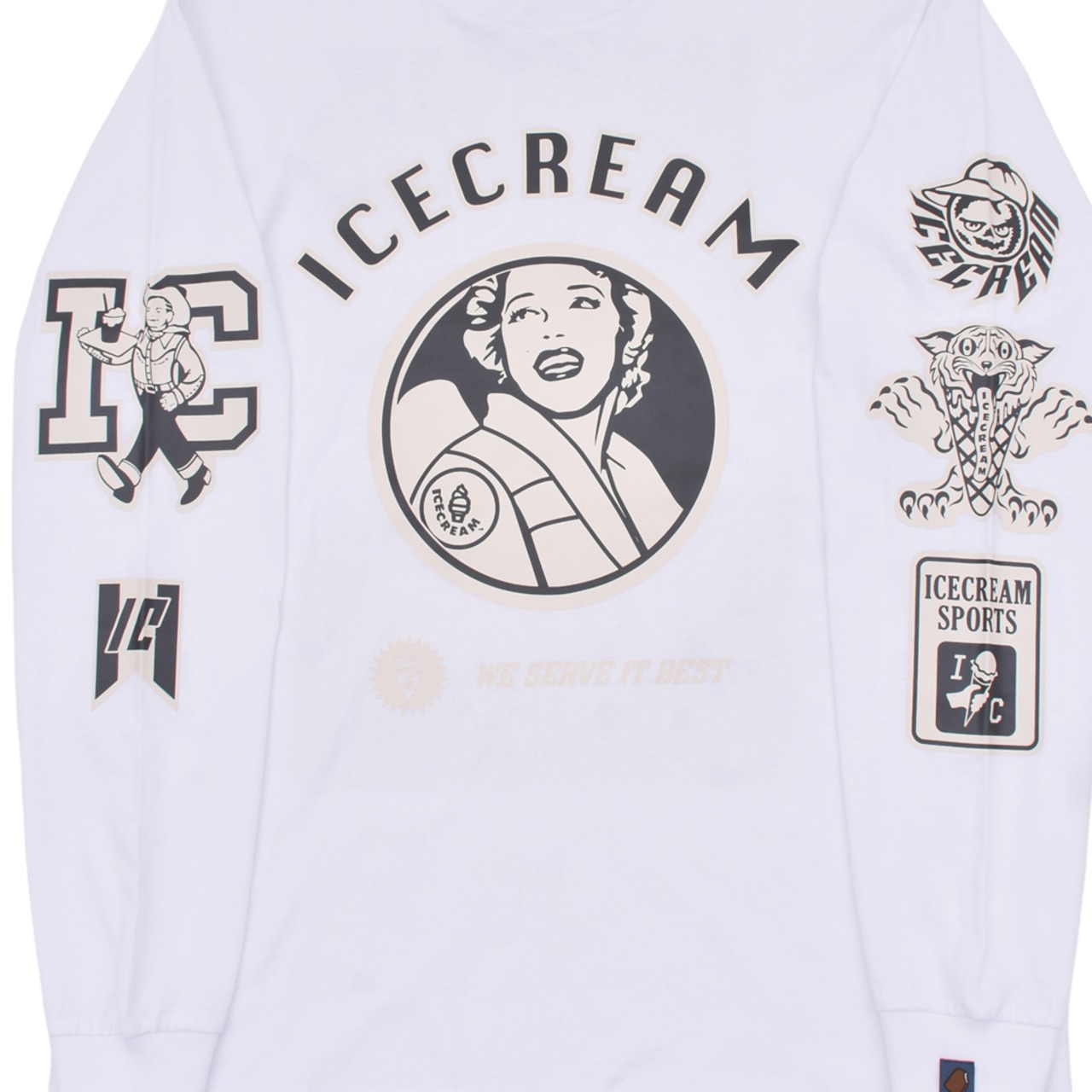 【ICECREAM】MULTI GRAPHIC LS T-SHIRT - 6