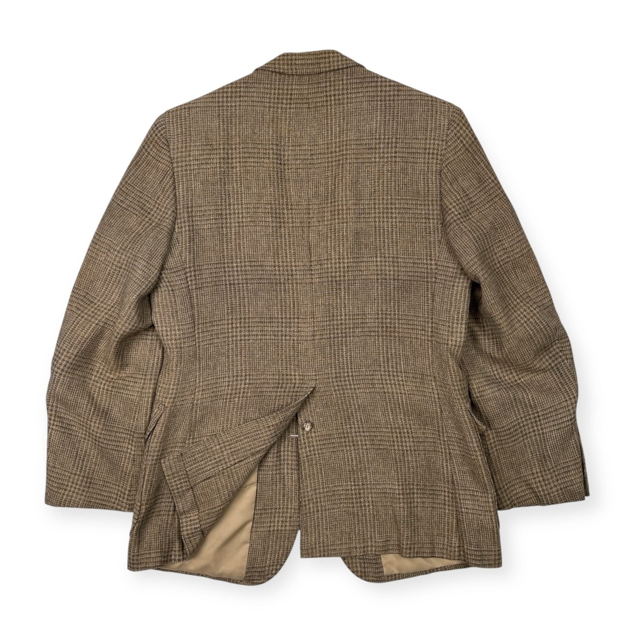 80s ビンテージ CESARANI NEW YORK セサラーニ サマーツイード テーラードジャケット A-4 (96-76-165) /メンズ/オールド/リネン/シルク混