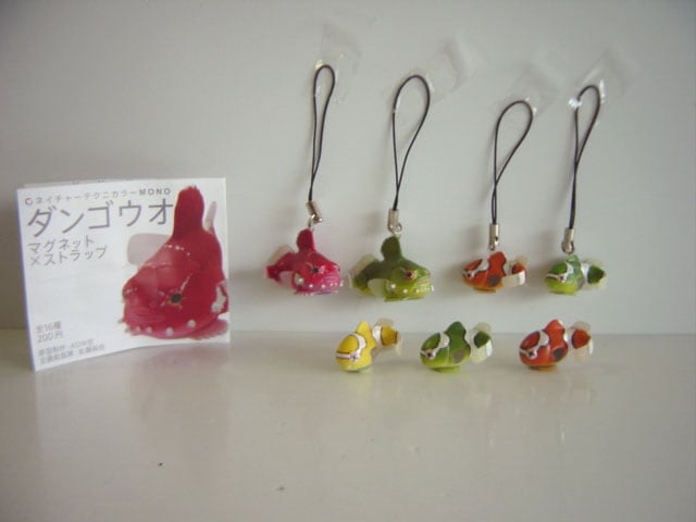 ♯Ivi06QtネイチャーMONOダンゴウオマグネットストラップ全16種