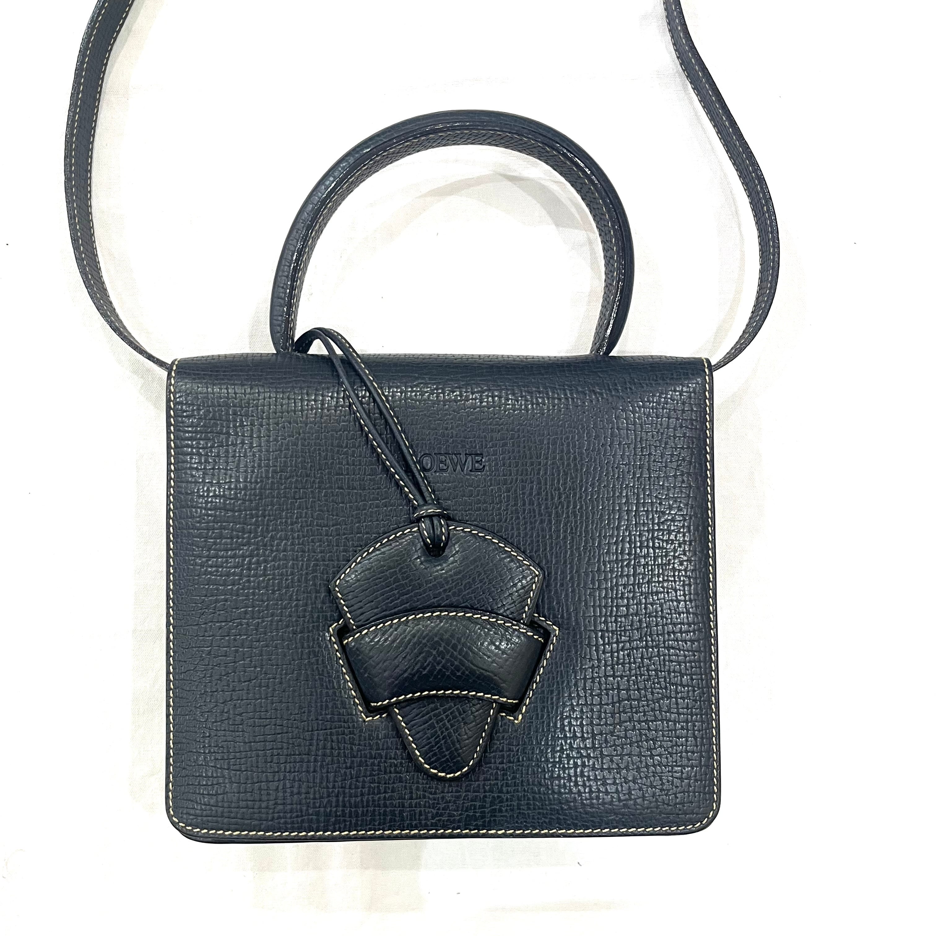 LOEWE】2294 名門レザーメゾン。ロエベ スペイン製 2WAYレザー
