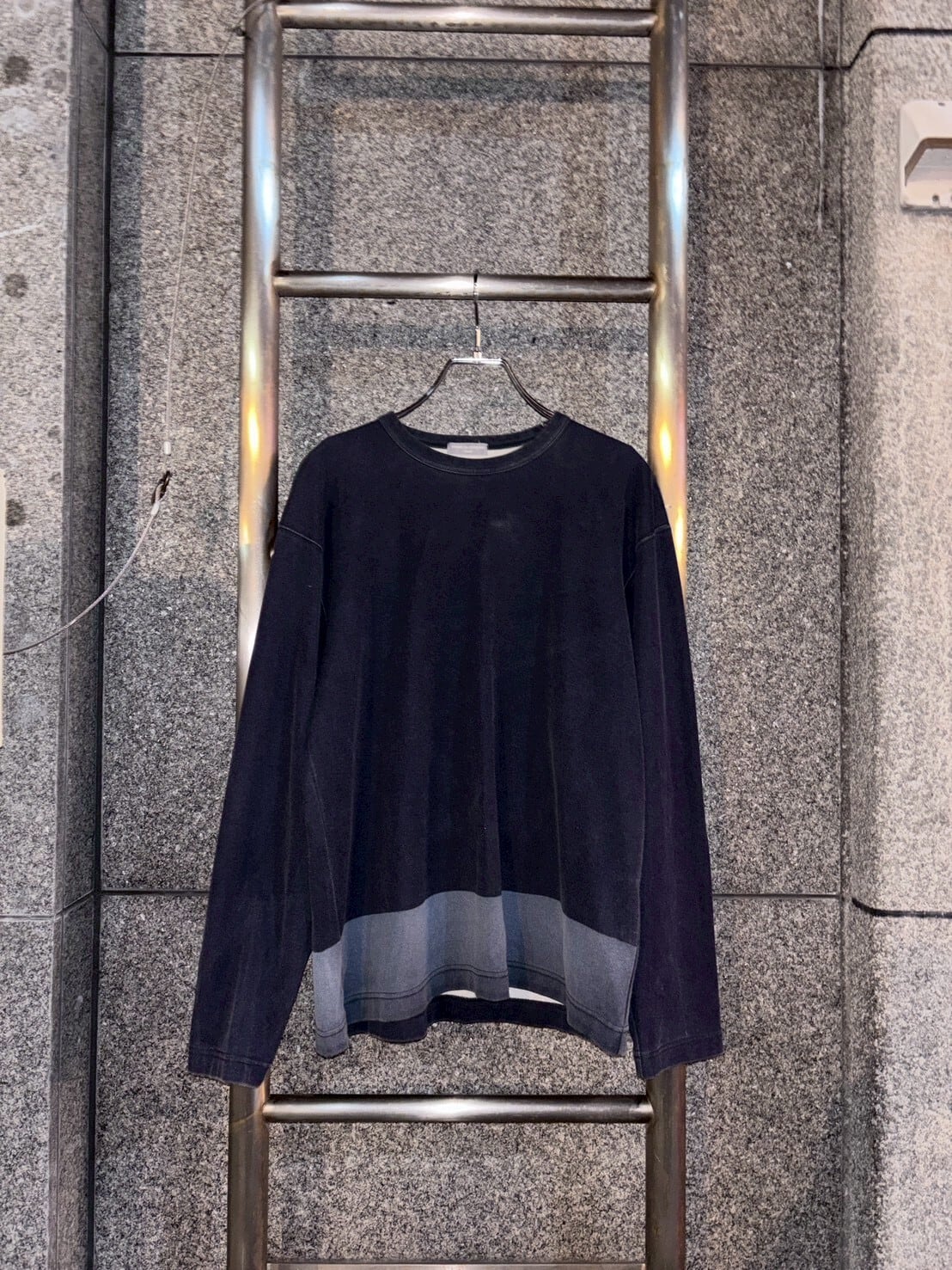 00s COMME des GARCONS HOMME AD2001 ”田中オム” bicolor faded