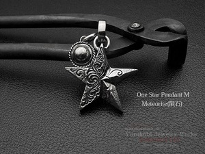 One Star Pendant M メテオライト (隕石)