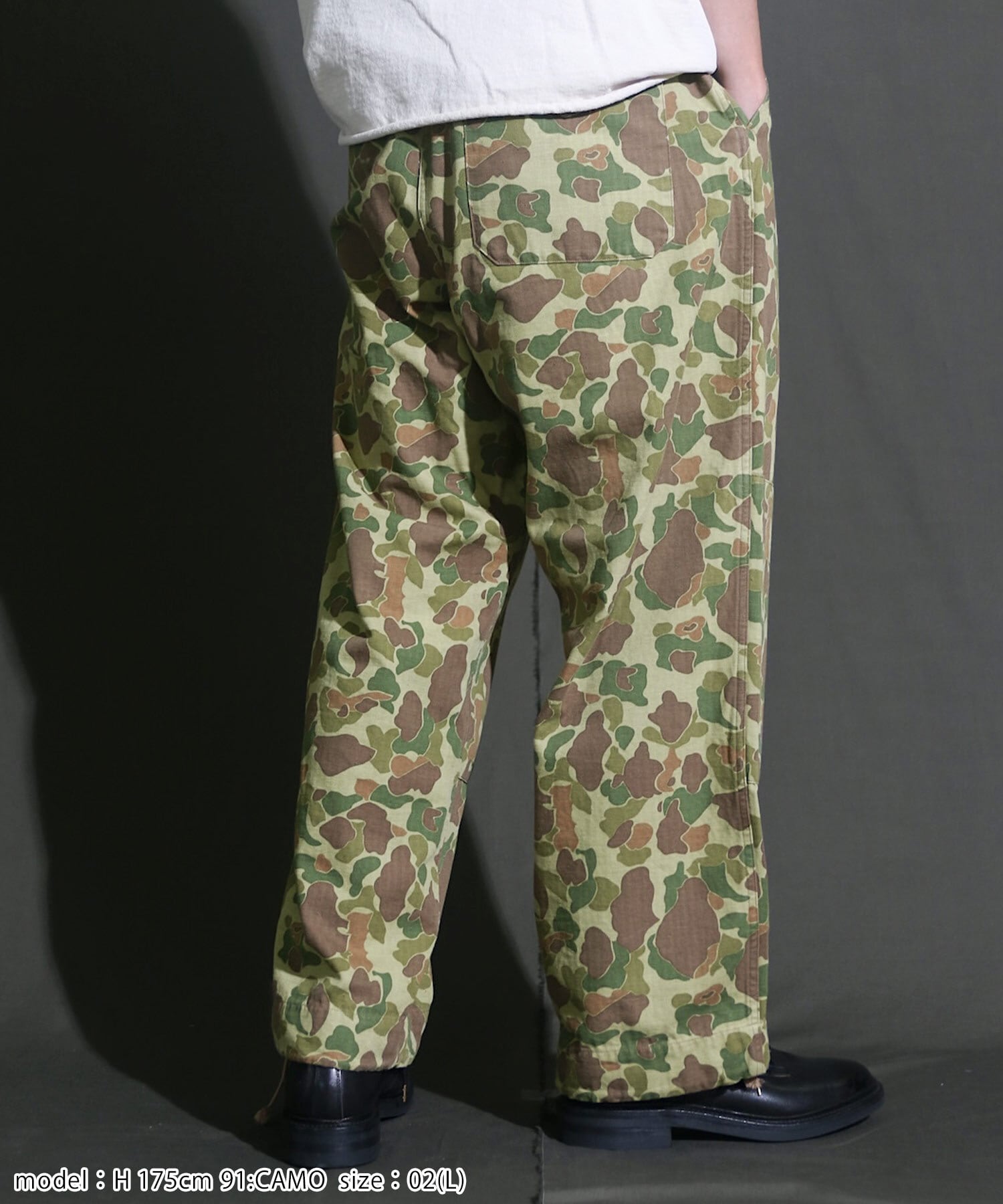 FIELD OVER PANTS CAMO STRIPE フィールド オーバー パンツ カモ