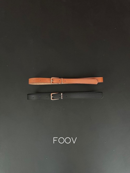 FOOV［取寄］minza belt 26autumn