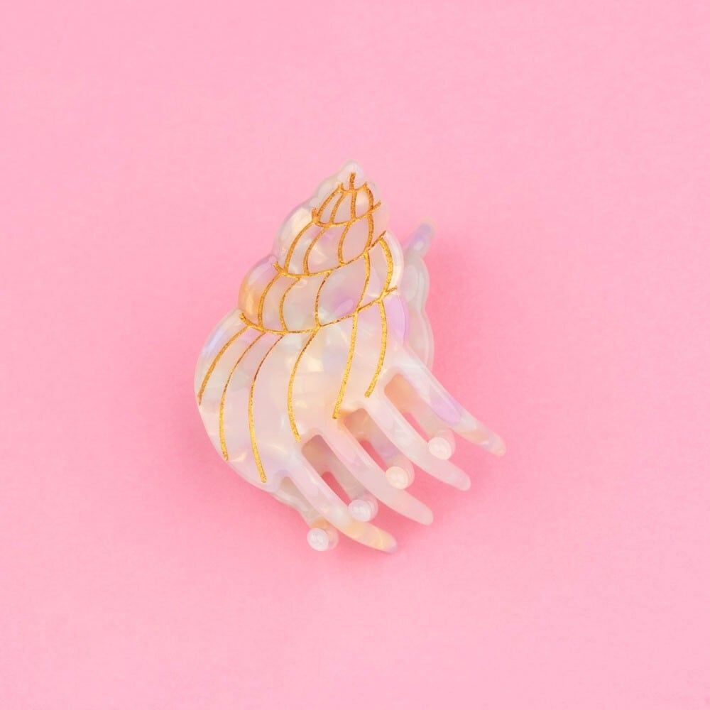 即納» Coucou Suzette Shell Mini Hair Claw ククシュゼット ヘア