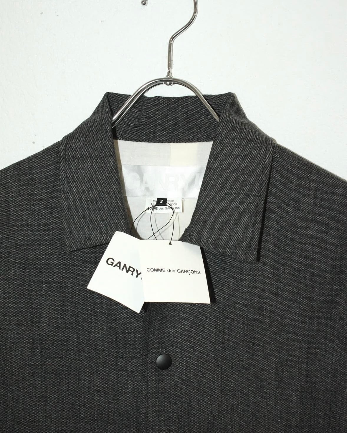 90AW COMME des GARCONS HOMME PLUS Striped Tailored Jacket 