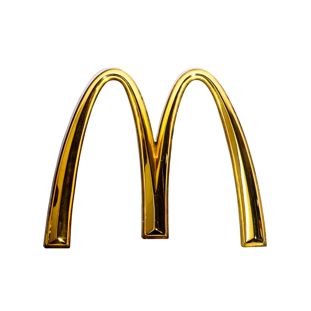 70-90s McDonald's Golden Arches Plastic Sign