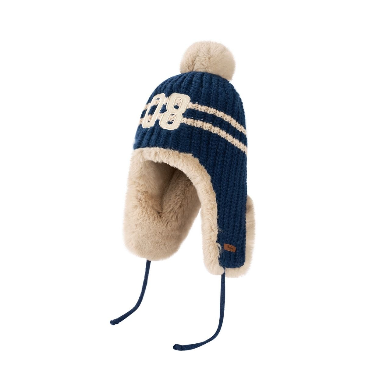 スポーツエンブレムフラップビーニー 5col R01318