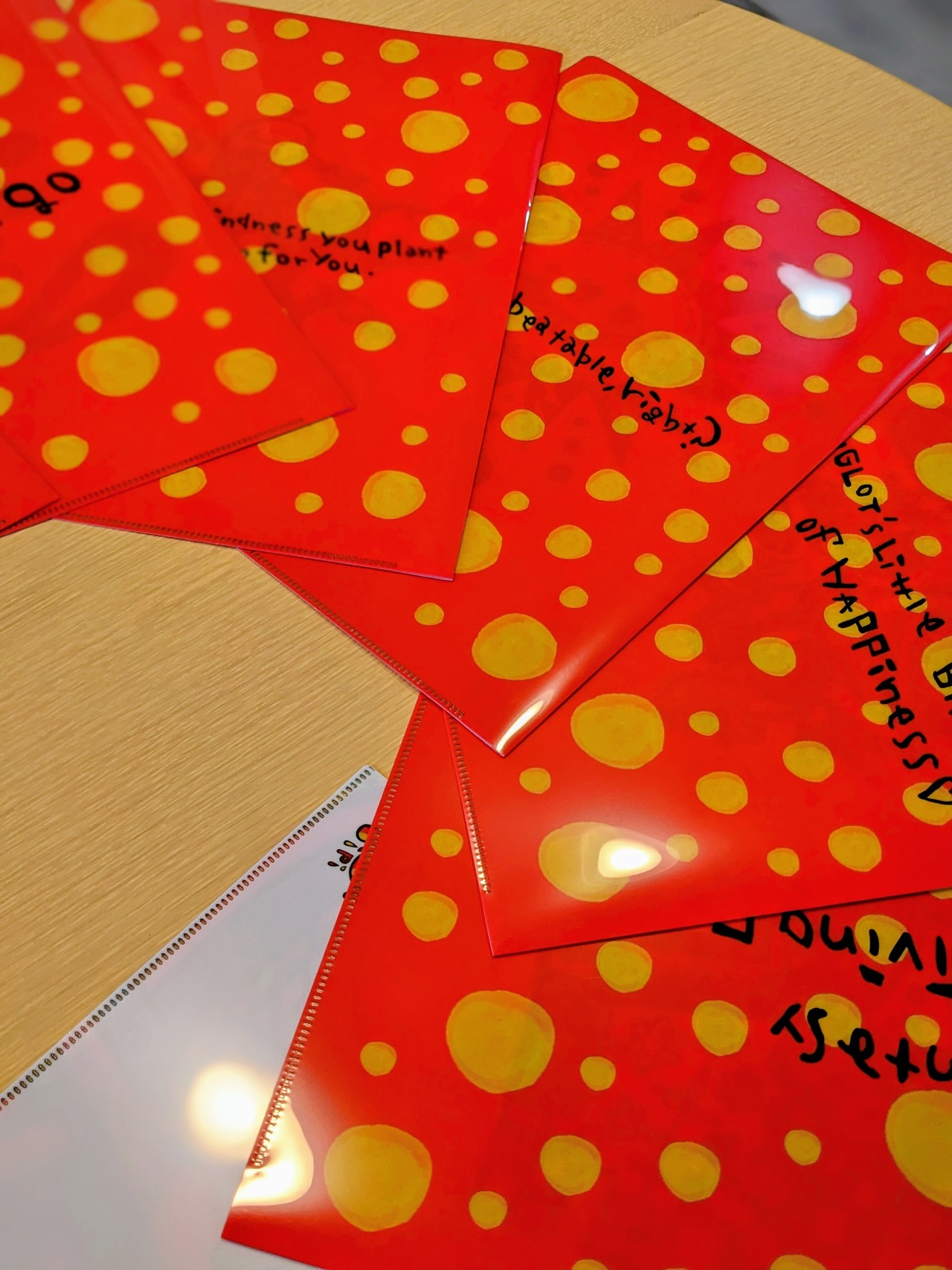 pipiクリアファイル A4サイズ  わたし無敵でしょ?