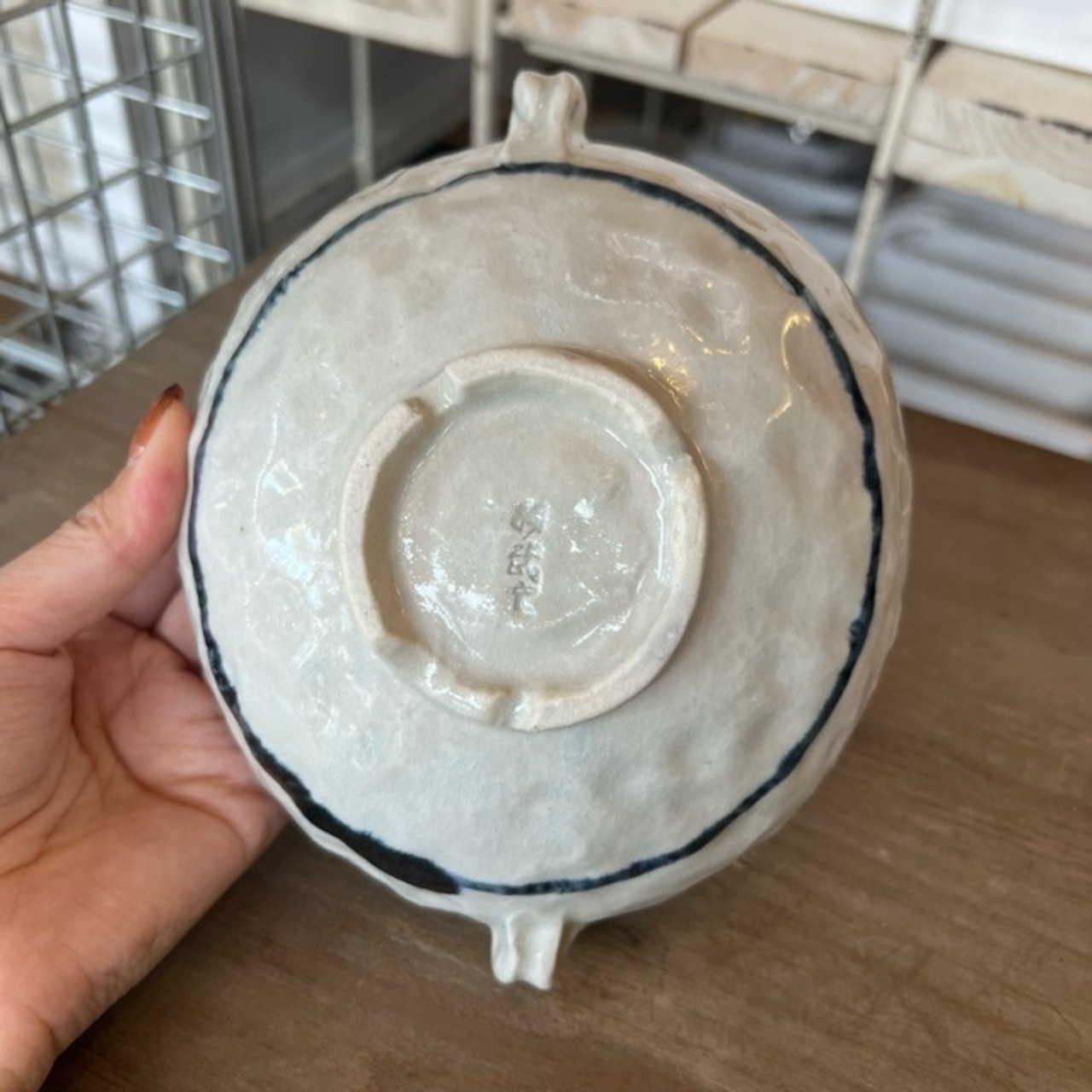 手書きたこ唐草スープ兼用小鉢　小鉢 日本製 美濃焼 和食器　和　スープ