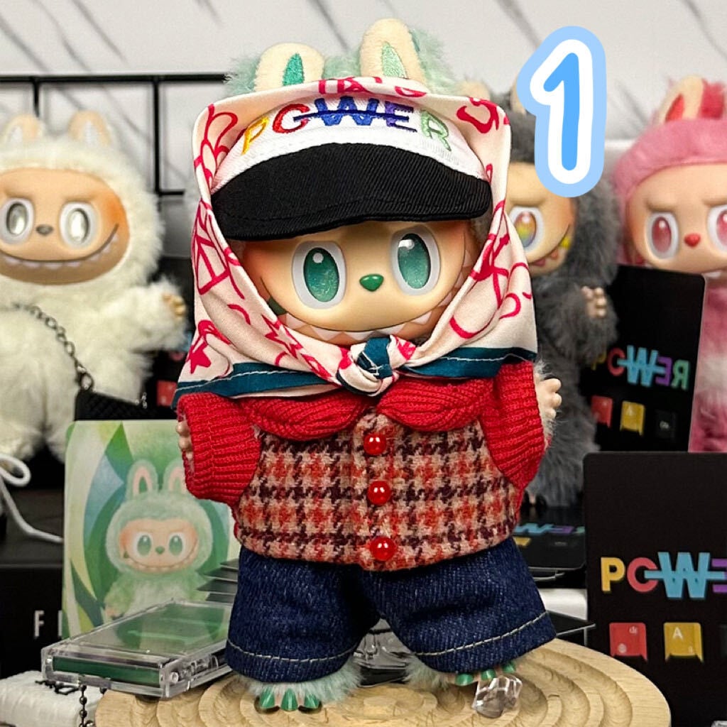 labubu ラブブ G-DRAGON 17センチ ぬい服 着ぐるみ 着せ替え服 | shigure