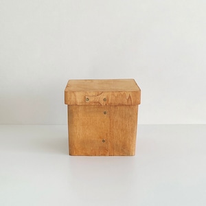 wood shacker box square / ウッド シェイカー ボックス スクエア トレー 木箱 収納 整理整頓 韓国 北欧 雑貨