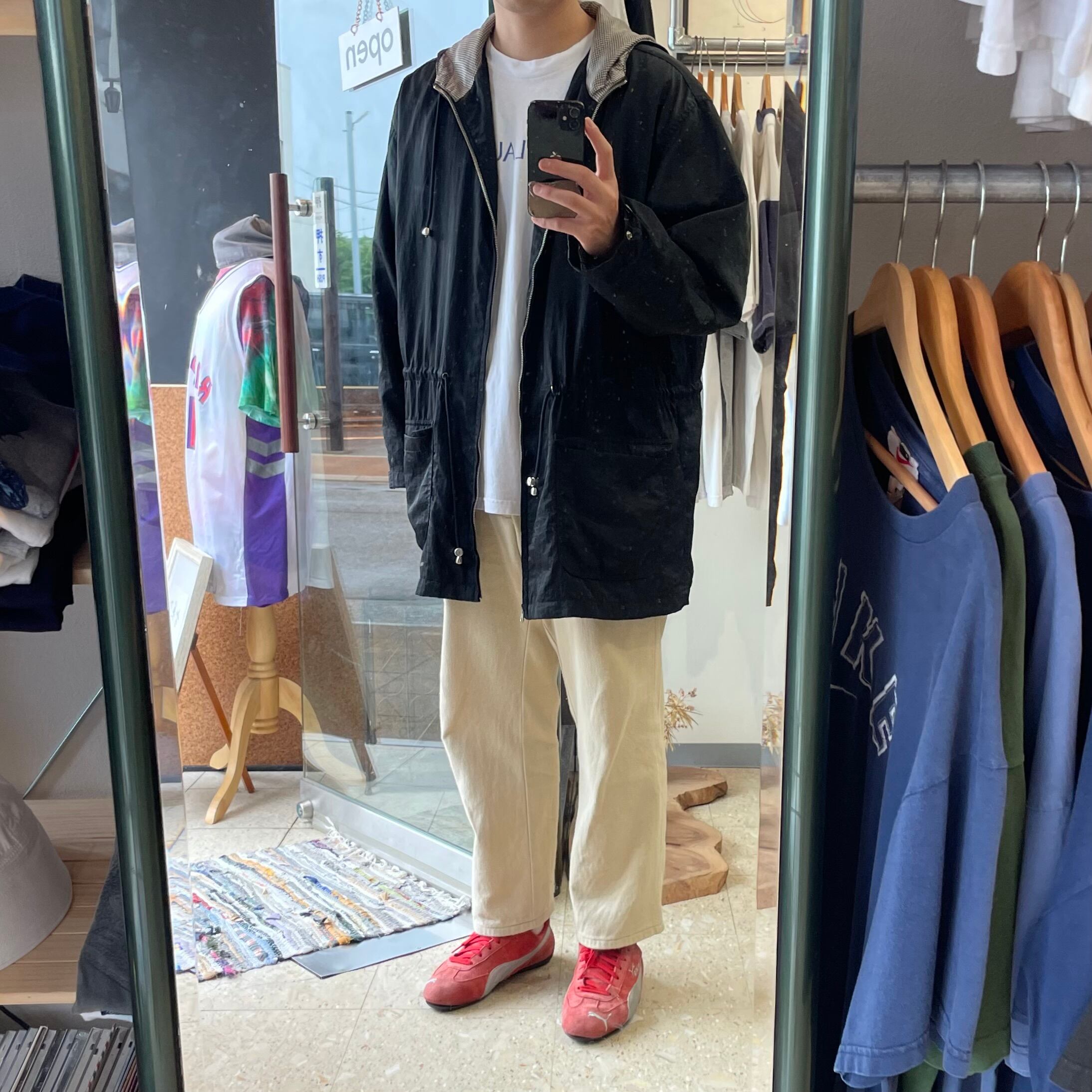 90s 【 OLD GAP 】 オールドギャップ ナイロン カバーオール ギンガム