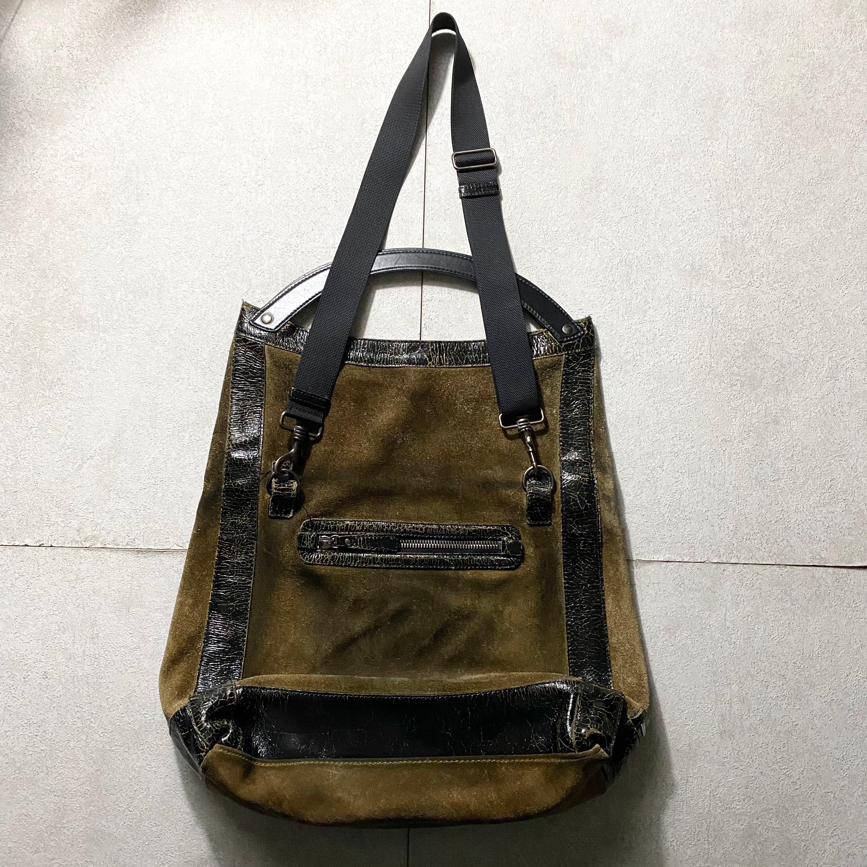 ネット販売店 90s “MIUMIU” Wool×suede shoulder bag 【公式通販】