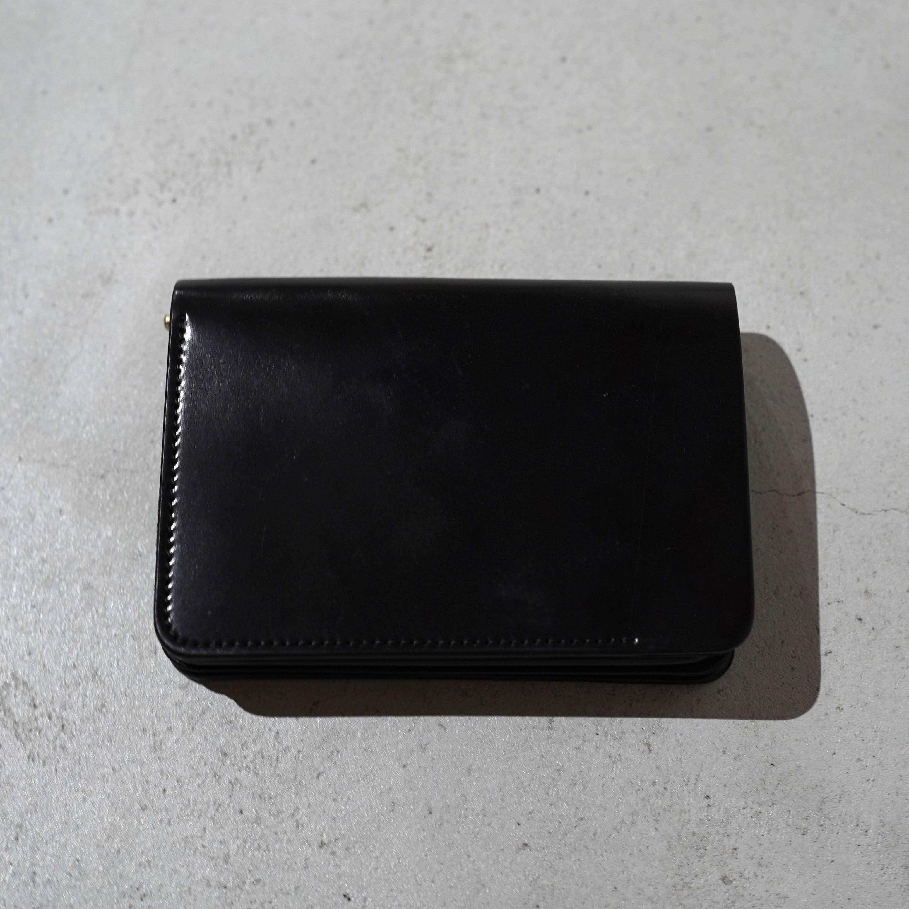 forme / Short Wallet -Cordvan- "Black"