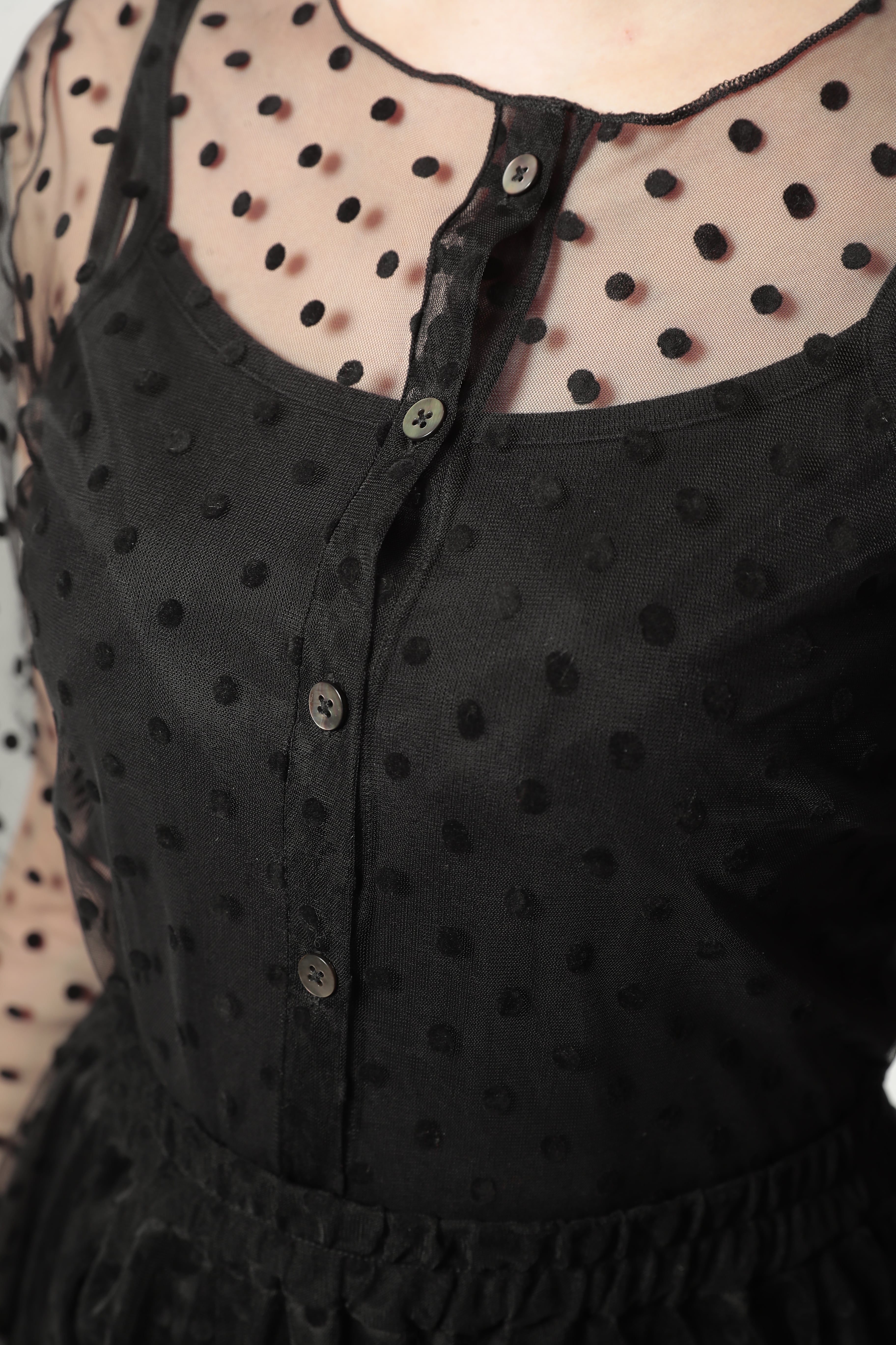 ロク　新作　シースルーカーディガン ロク 新作 シースルーカーディガン