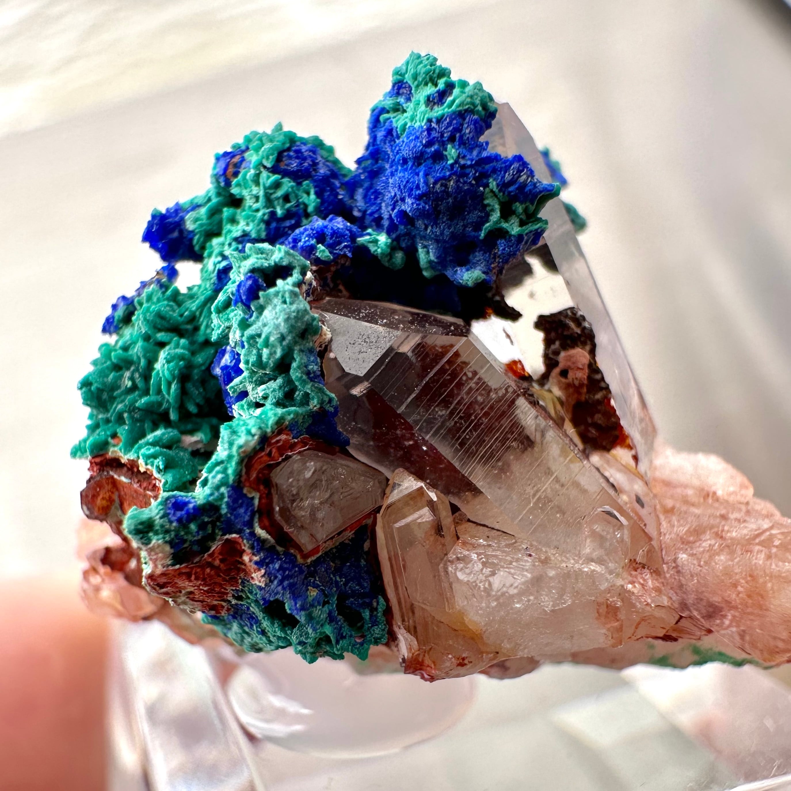 モロッコ産　アズライト　マラカイト原石 70e488d5173c758374b0fc00a658da